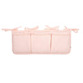Sengorganisator for sprinkelseng 50x20 cm økologisk bomull front