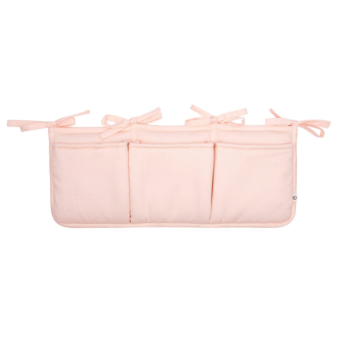 Sengorganisator for sprinkelseng 50x20 cm økologisk bomull front
