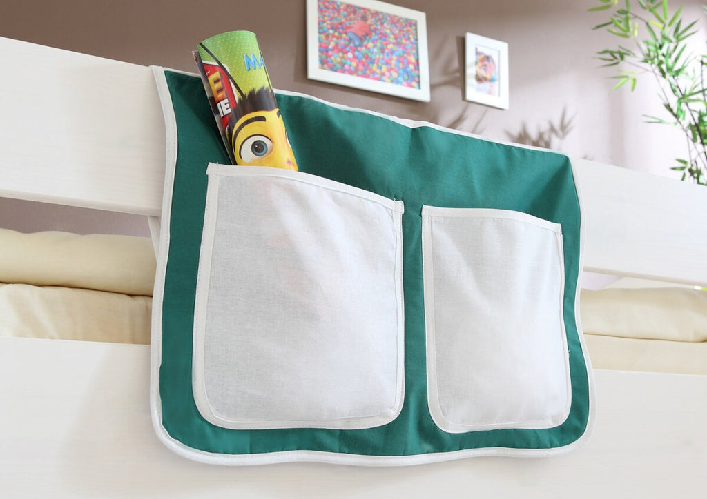 Sengveske i bomull for høyseng og etasjeseng 56x32 cm - Ticaa