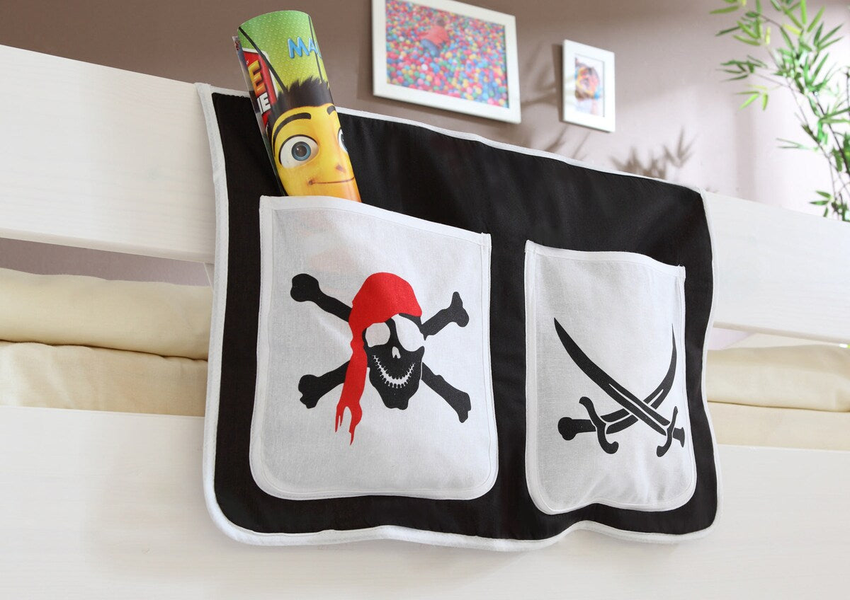 Sengveske i bomull for høyseng og etasjeseng 56x32 cm - Ticaa