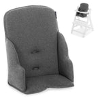 Bakside av seteforminsker til Alpha barnestol i jersey Charcoal