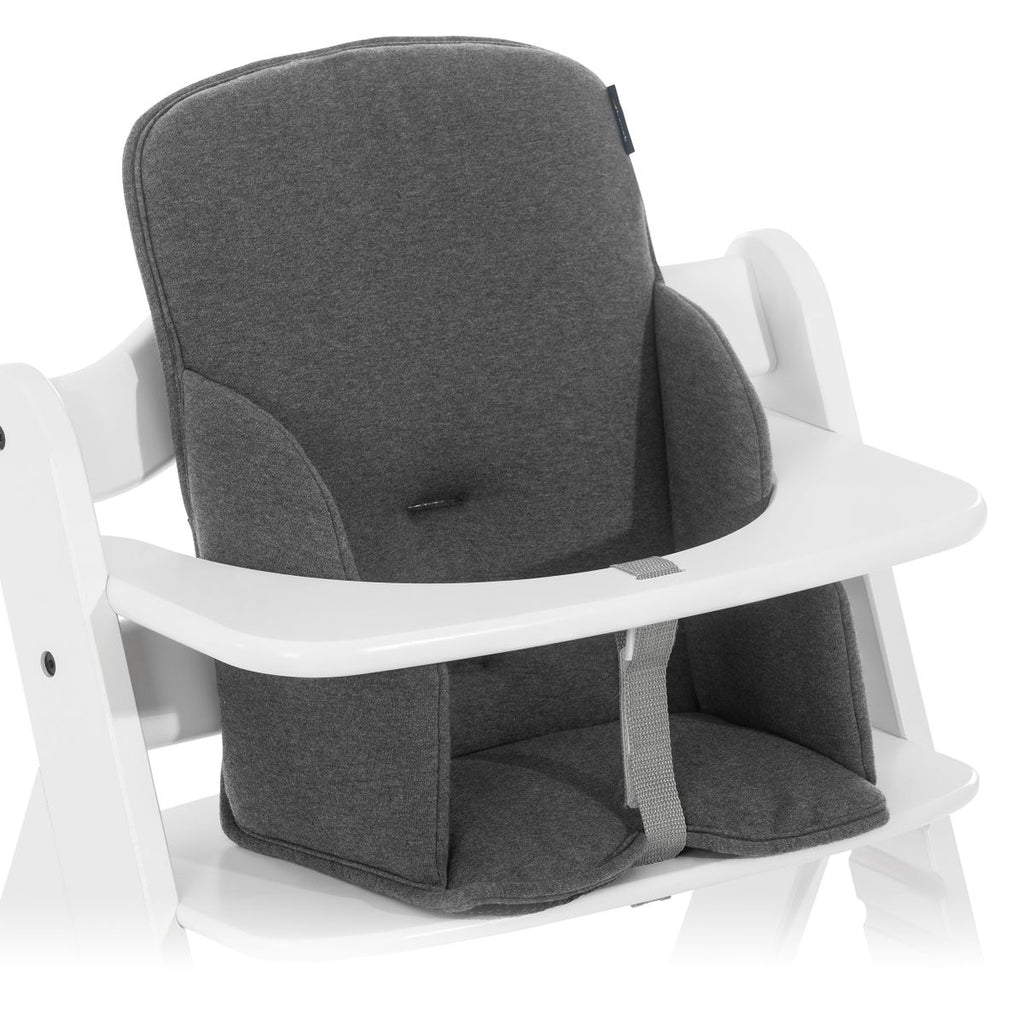 Forfra av seteforminsker til Alpha barnestol i jersey Charcoal