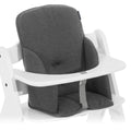 Forfra av seteforminsker til Alpha barnestol i jersey Charcoal