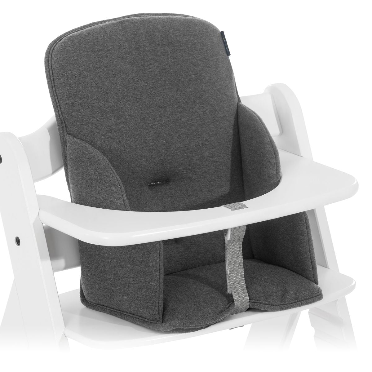 Forfra av seteforminsker til Alpha barnestol i jersey Charcoal