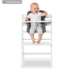 Seteforminsker til Alpha barnestol i jersey Charcoal med forsterkede sideputer