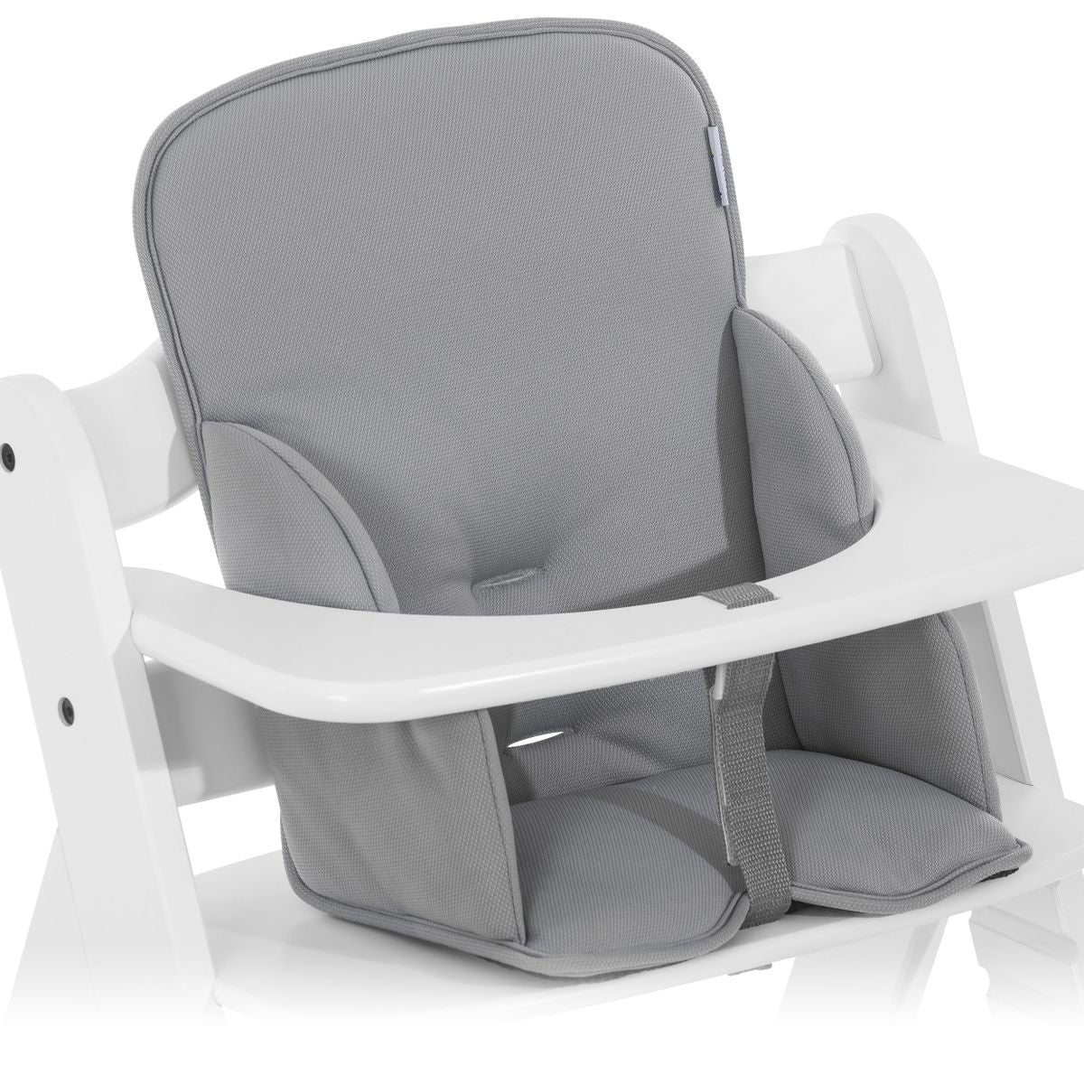 Seteforminsker til Alpha barnestol Comfort Line grå forfra