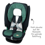 Setetrekk Babycool til bilstol med Coolmax eucalyptus montert i bilstol