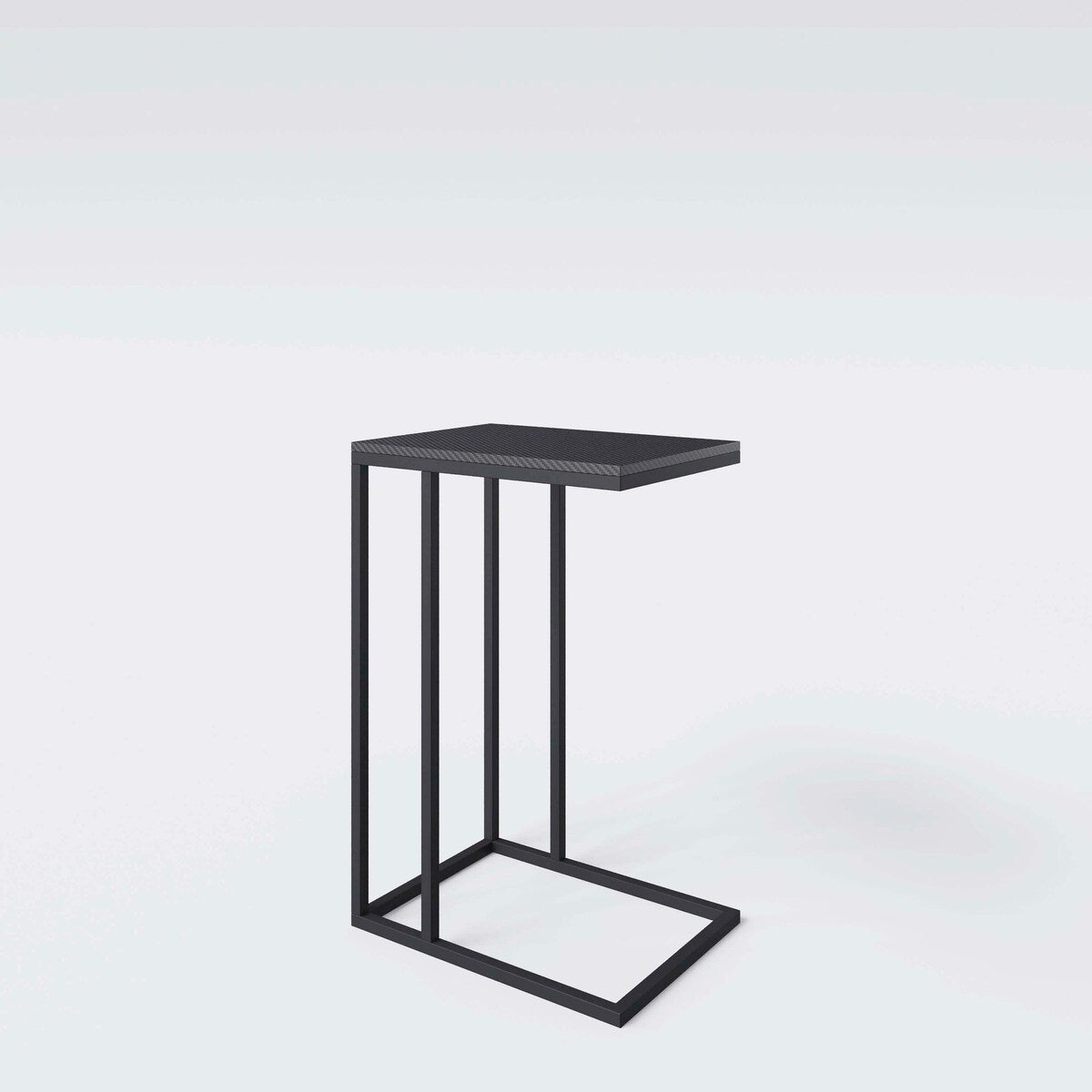 Nærbilde av Minecraft-design på Sidebord C-form for barnerom