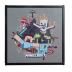 Bakside av sidebord med 1 hylle Minecraft-design for barnerom