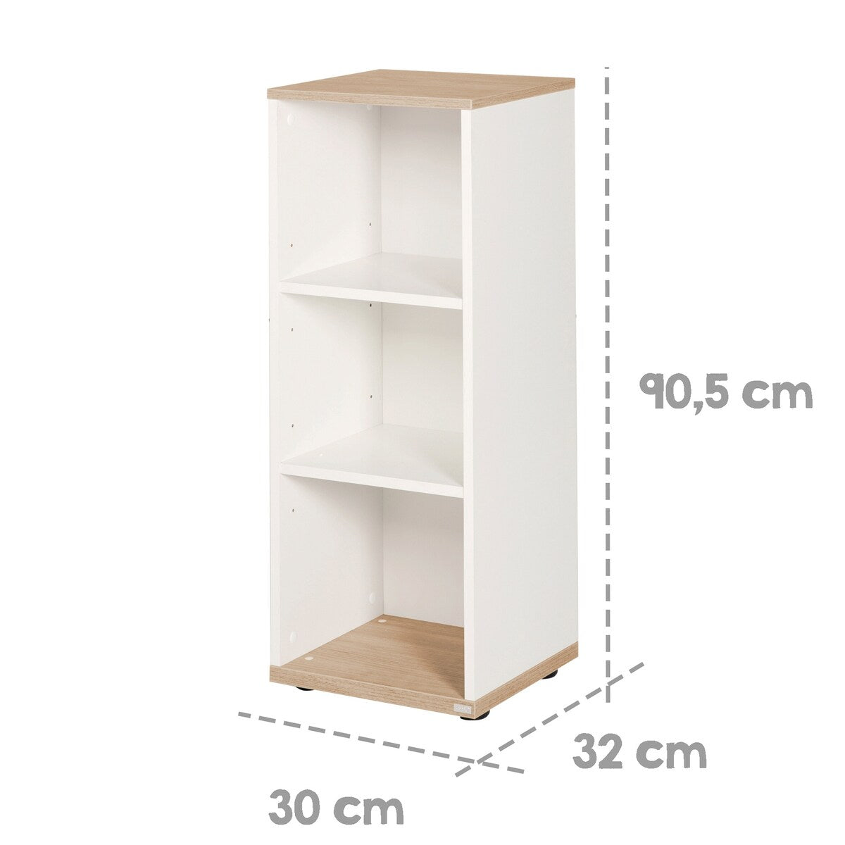 Sidehylle Pia 90,5 x 30 x 32 cm for stellekommode montert