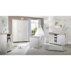 Sidehylle Universal 89x27,5x32 cm melaminbelagt bakside