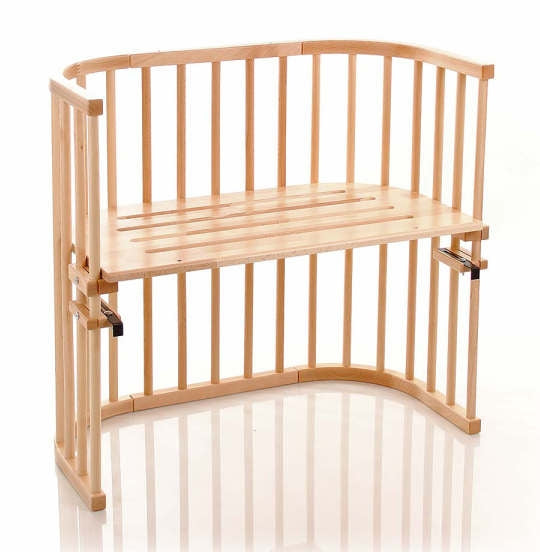 Sideseng Original naturlakkert - Tobi babybay forfra