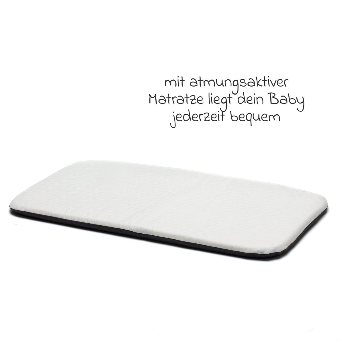Sideseng Scandic med vippefunksjon montert ved foreldreseng