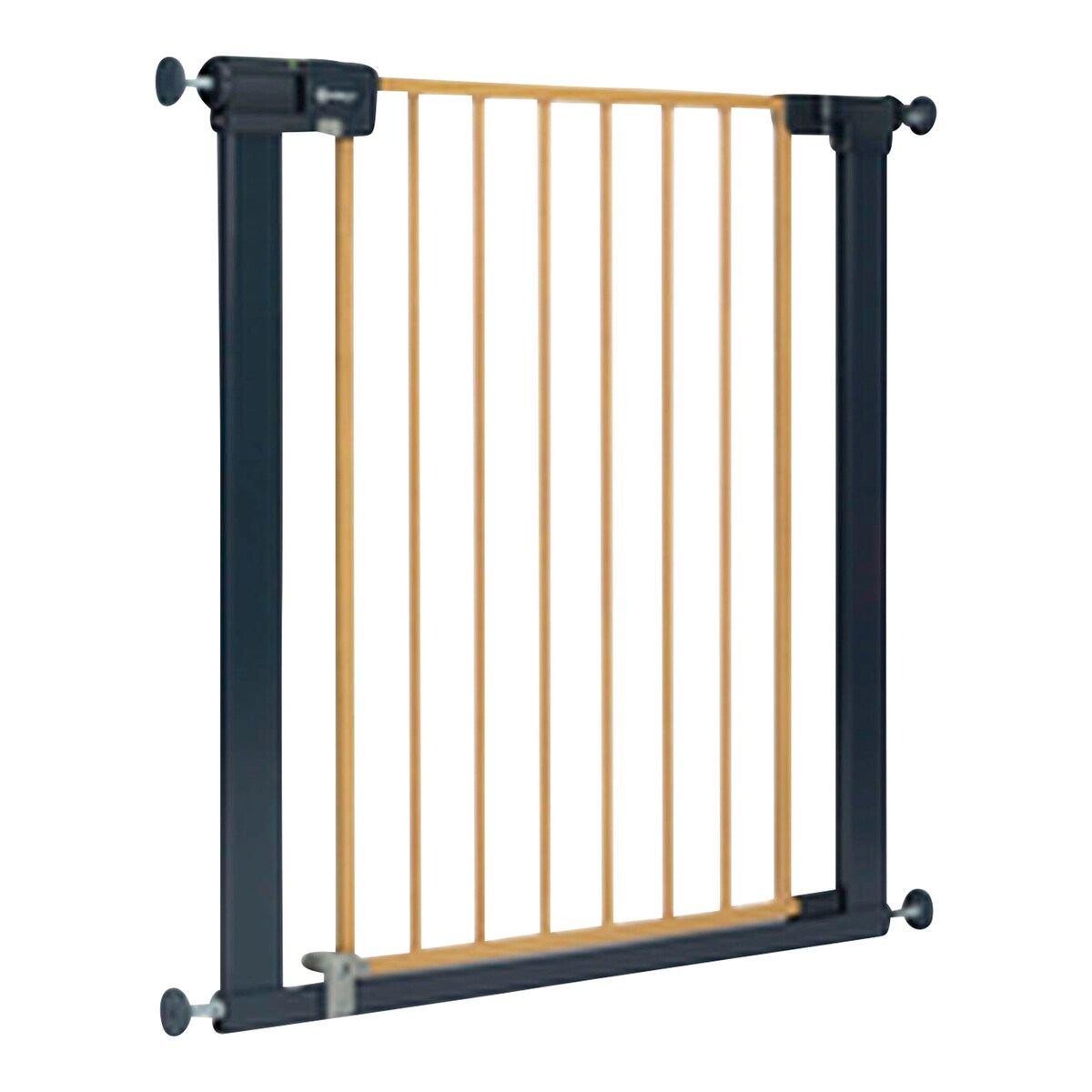 Sikkerhetsgrind for dør og trapp 73-80 cm, frontbilde