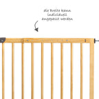 Montert Sikkerhetsgrind Active Lock i tre 75-104,5 cm - Reer i hjemmet