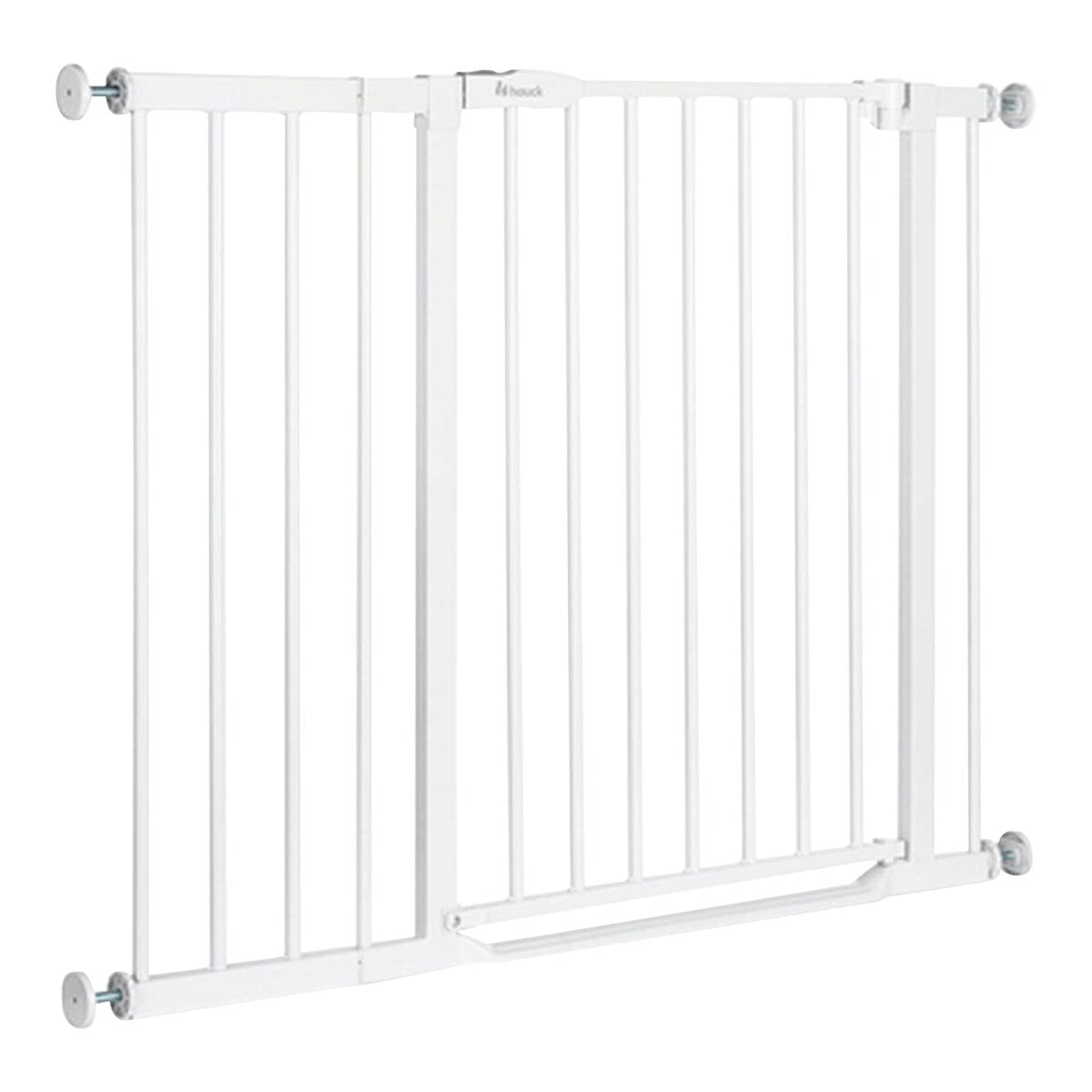 Sikkerhetsgrind Clear Step 2 med forlengelse 21 cm bakside