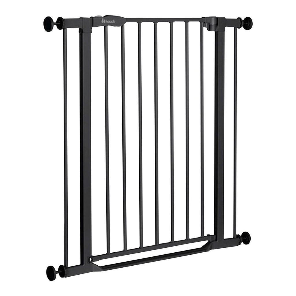 Sikkerhetsgrind Clear Step 2 for dør og trapp 75-80 cm bakside