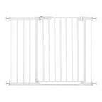 Sikkerhetsgrind Clear Step Autoclose 2 med forlengelse 21 cm frontvisning