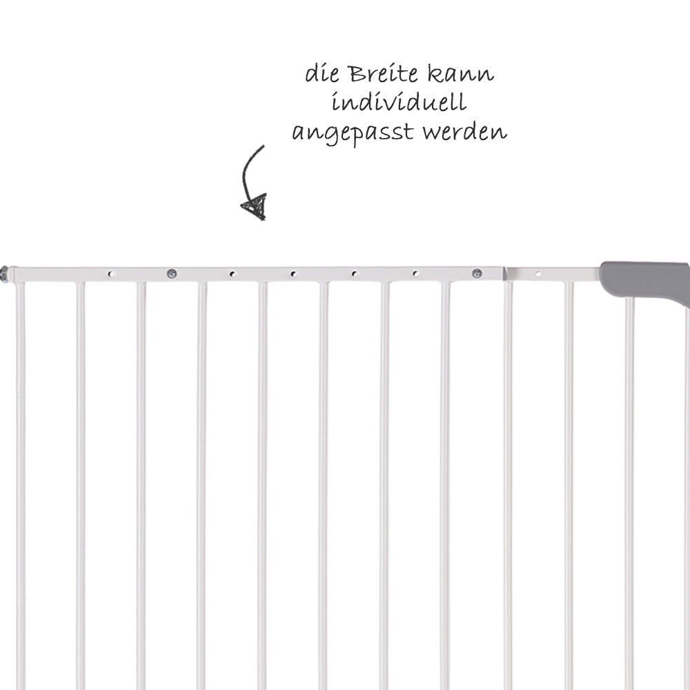 Detalj av låsesystem på Sikkerhetsgrind S-Gate Active Lock metall
