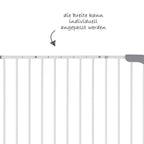 Detalj av låsesystem på Sikkerhetsgrind S-Gate Active Lock metall