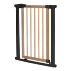 Detalj av åpne- og lukkemekanisme på Sikkerhetsgrind Simply Close wood & metal