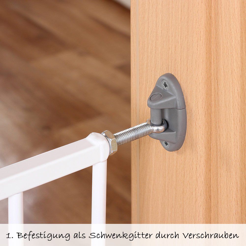 Sikkerhetsgrind T-Gate Active Lock metall bakside