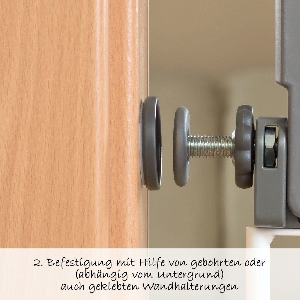 Detalj av låsemekanisme på Sikkerhetsgrind T-Gate Active Lock metall