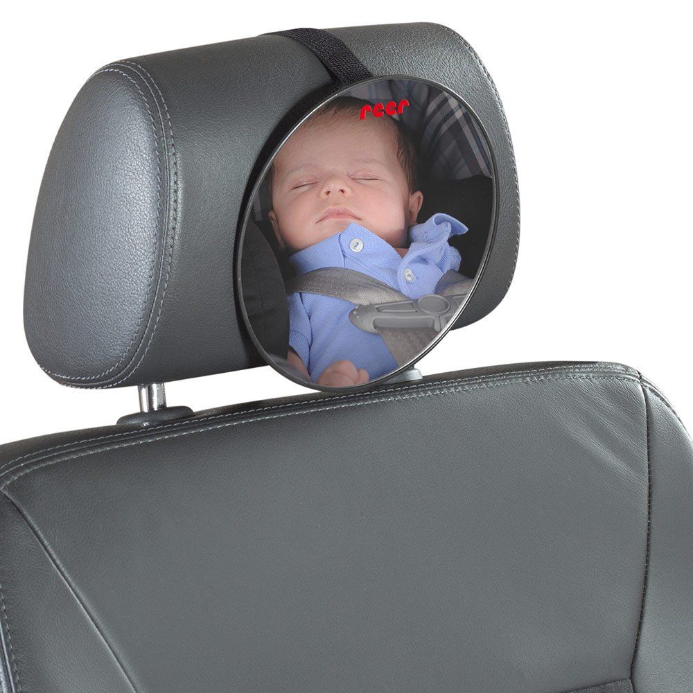Sikkerhetsspeil for bil Safetyview med justerbar stropp forfra