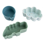 Silikonformer 3-pakning for matboks og baking brukt i matboks