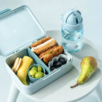 Silikonformer 3-pakning for matboks og baking rosa farge