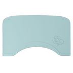 Silikonmatte for spisebrett i tre, sklihemmende, mint front