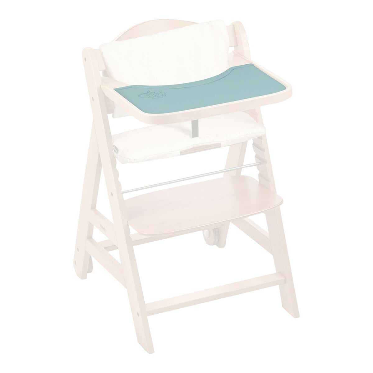 Silikonmatte for spisebrett Wooden Tray Alpha+ og Beta+ - Hauck