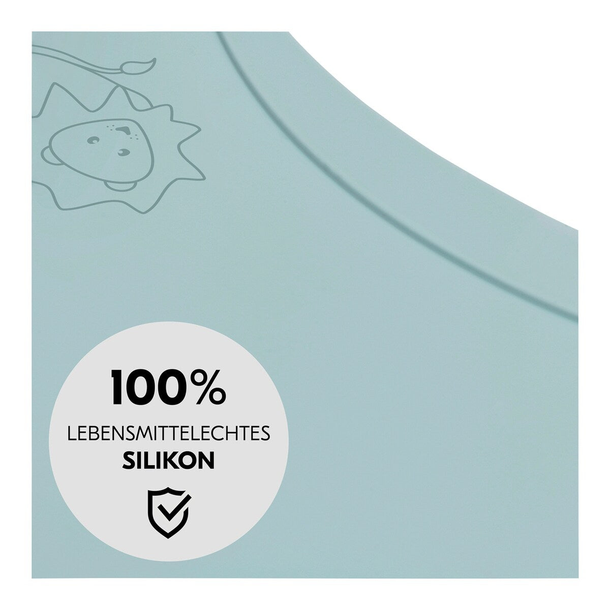 Silikonmatte for spisebrett Wooden Tray Alpha+ og Beta+ - Hauck