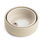 Silikonskåler 2-pk Sheepy sand Done by Deer bakside