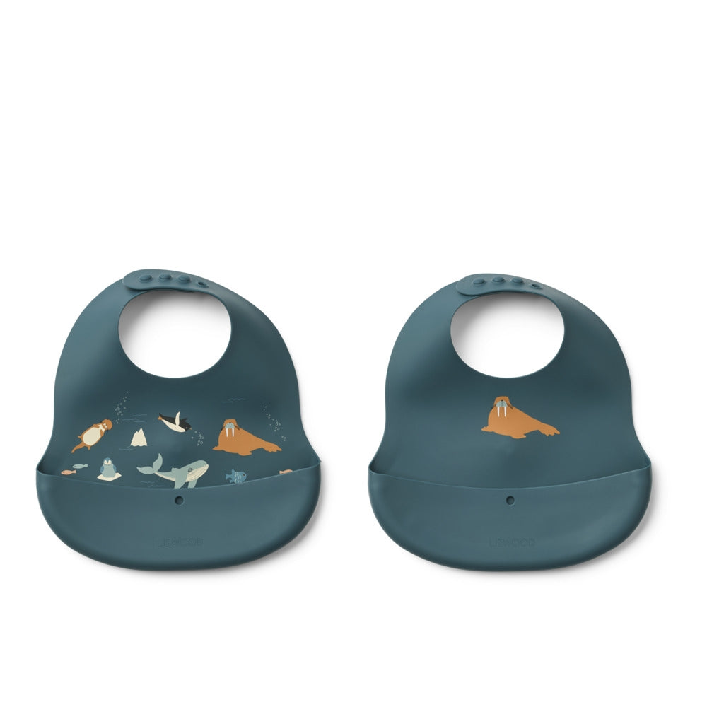 Silikonsmekke Ember 2-pack Arctic Sea foran