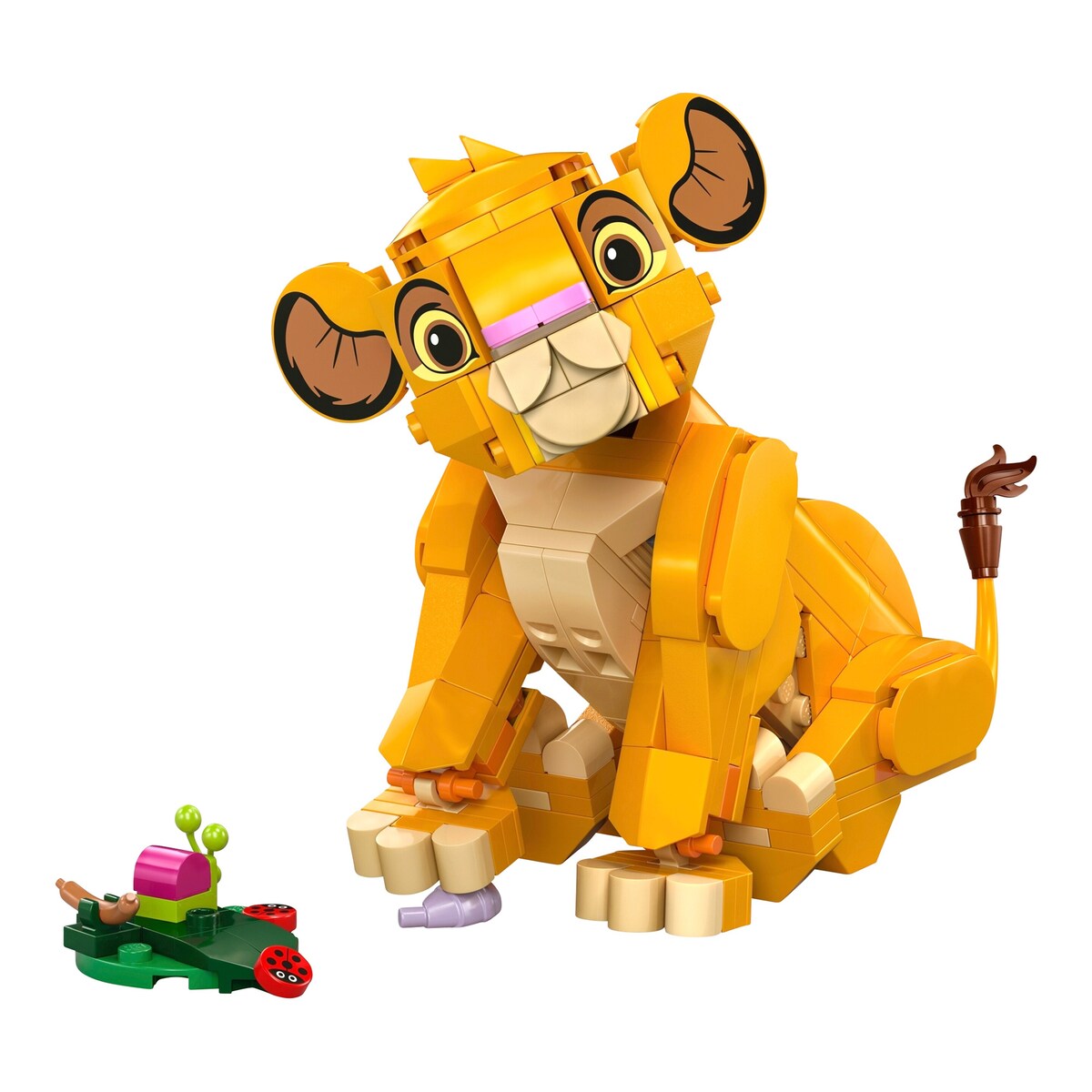 Simba løveungen 43243 byggesett bakside