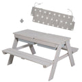 Sittegruppe for barn Outdoor+ med lekekar og puter Little Stars forfra