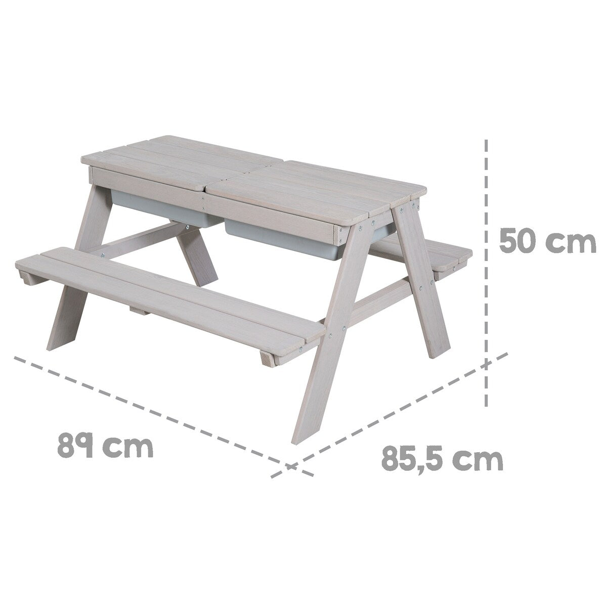 Sittegruppe for barn Outdoor+ med lekekar og puter Little Stars lekekar