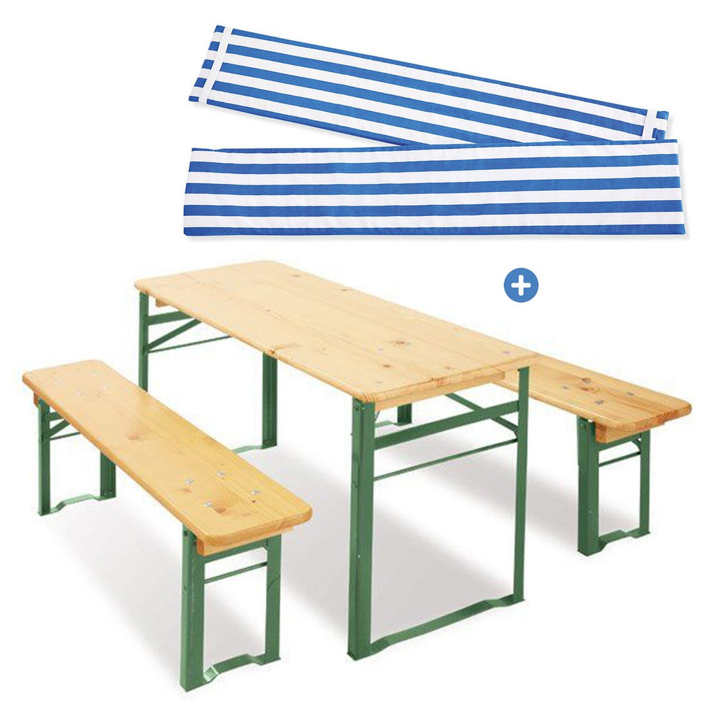 Sittegruppe for barn Sepp 5 deler med seteputer, gran fra Pinolino forfra
