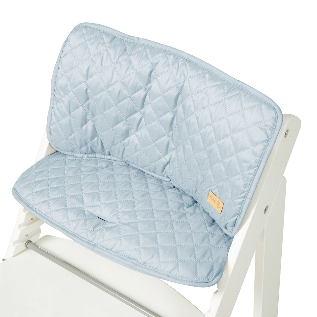 Sittepute 2-delt for barnestol Style turkis PU-belagt stoff montert
