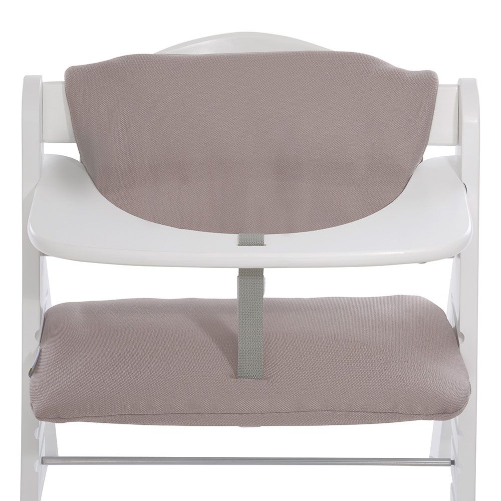 Sittepute til Alpha barnestol Highchair Pad Deluxe Disney Mickey Mouse grå klar til bruk