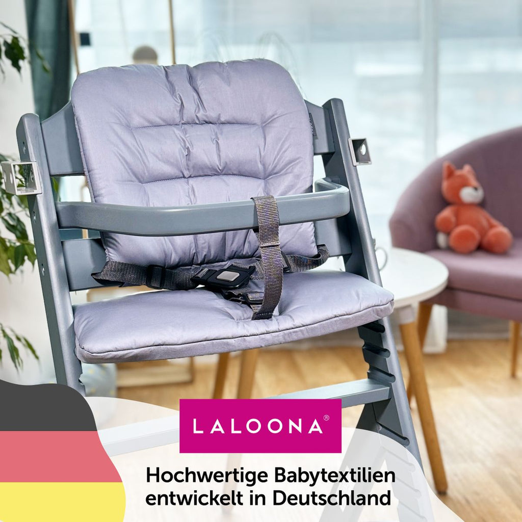 Sittepute til barnestol bebeconfort Timba - belagt, grå - LaLoona