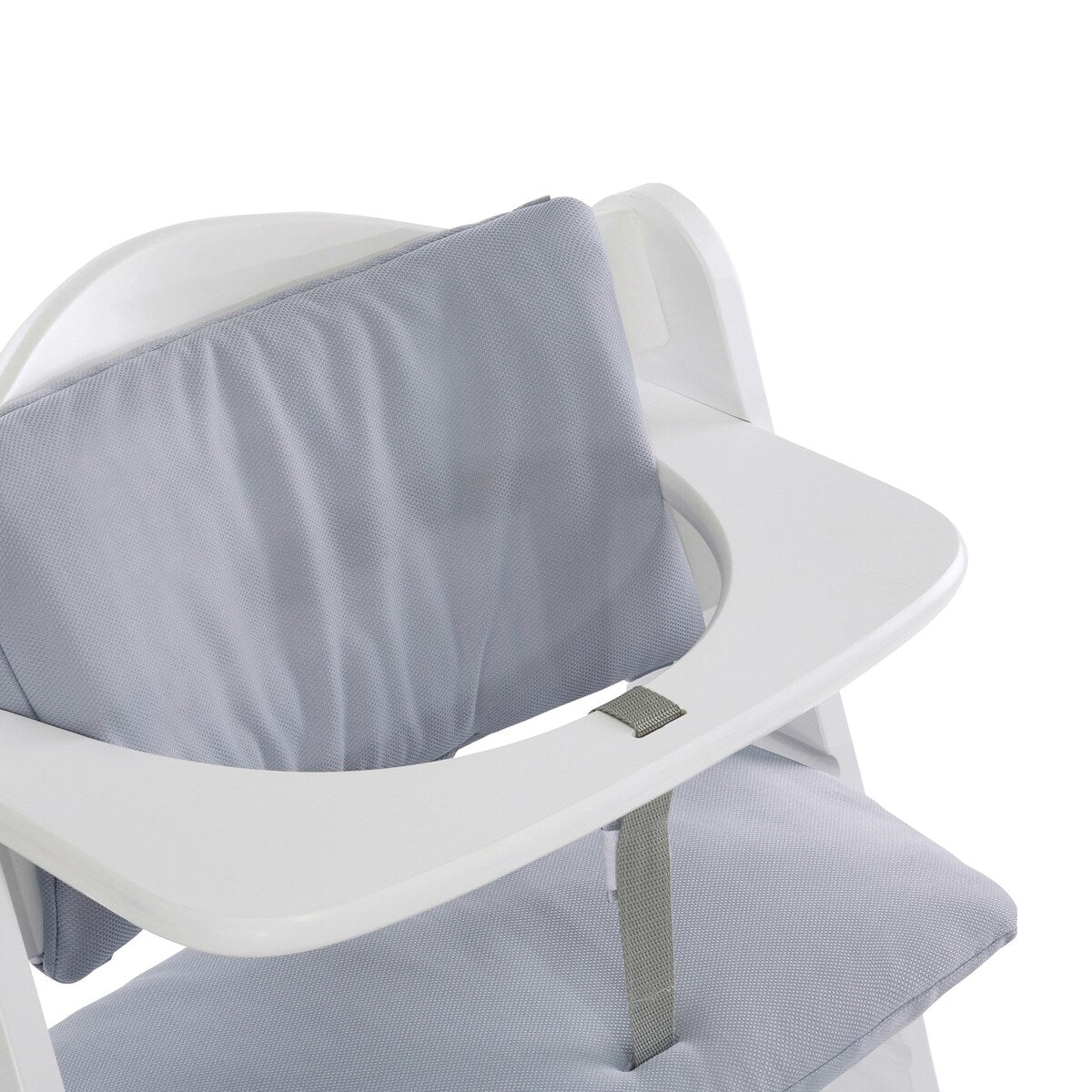 Sittepute Deluxe 2-delt for barnestol Alpha+ og Beta+ i Stretch Grey