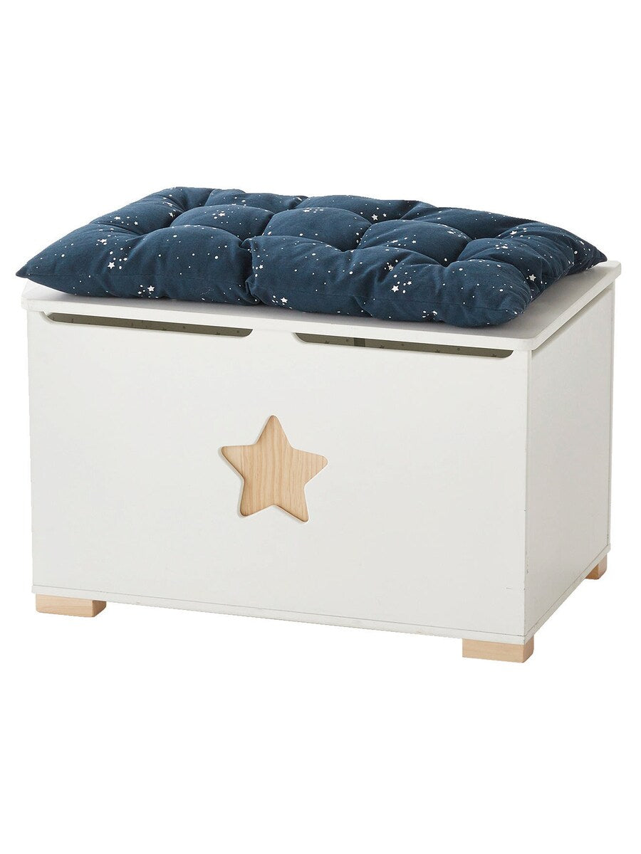 Sittepute for benk eller kiste 65x40 cm bomull forfra