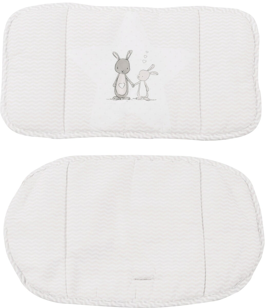 Sittepute 2-delt Fox & Bunny for barnestol forfra