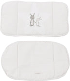 Sittepute 2-delt Fox & Bunny for barnestol forfra