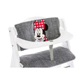 Sittepute Minnie Mouse-motiv for barnestol Alpha+ forfra