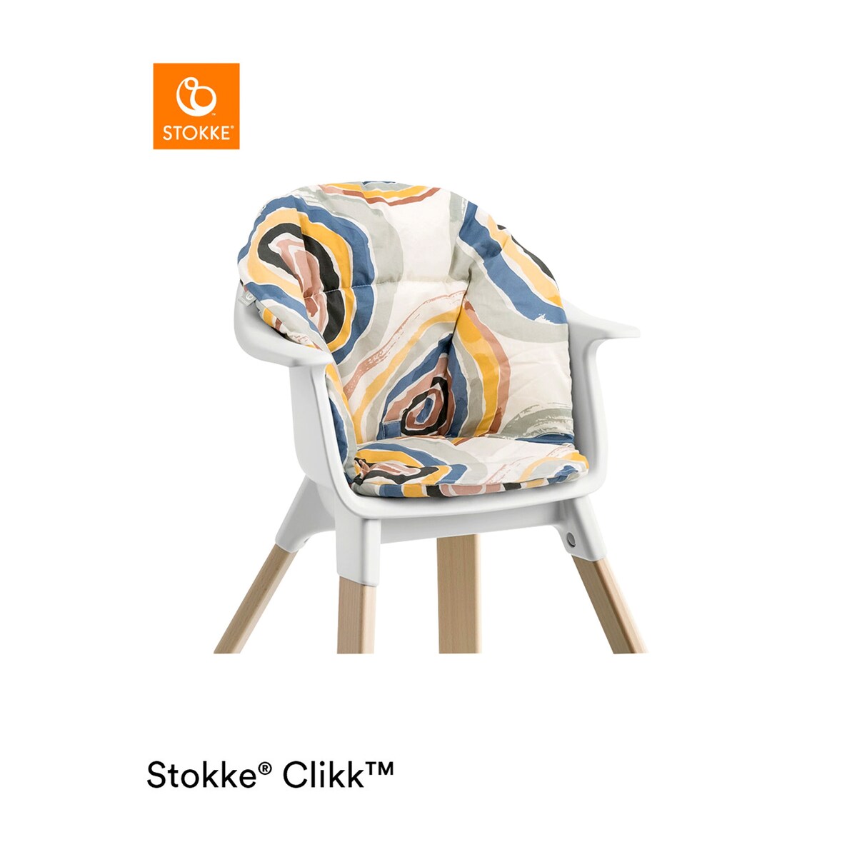 Sittepute Organic Cotton for Clikk fra 6 mnd økologisk bomull - Stokke