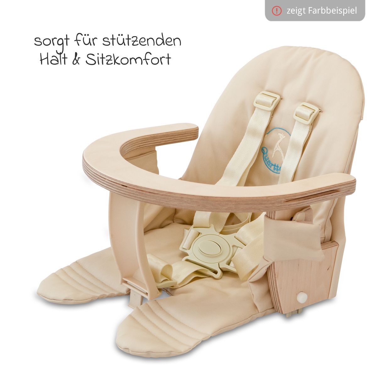 Sittepute i polyamid til babyinnlegg i barnestol - QuarttoLino