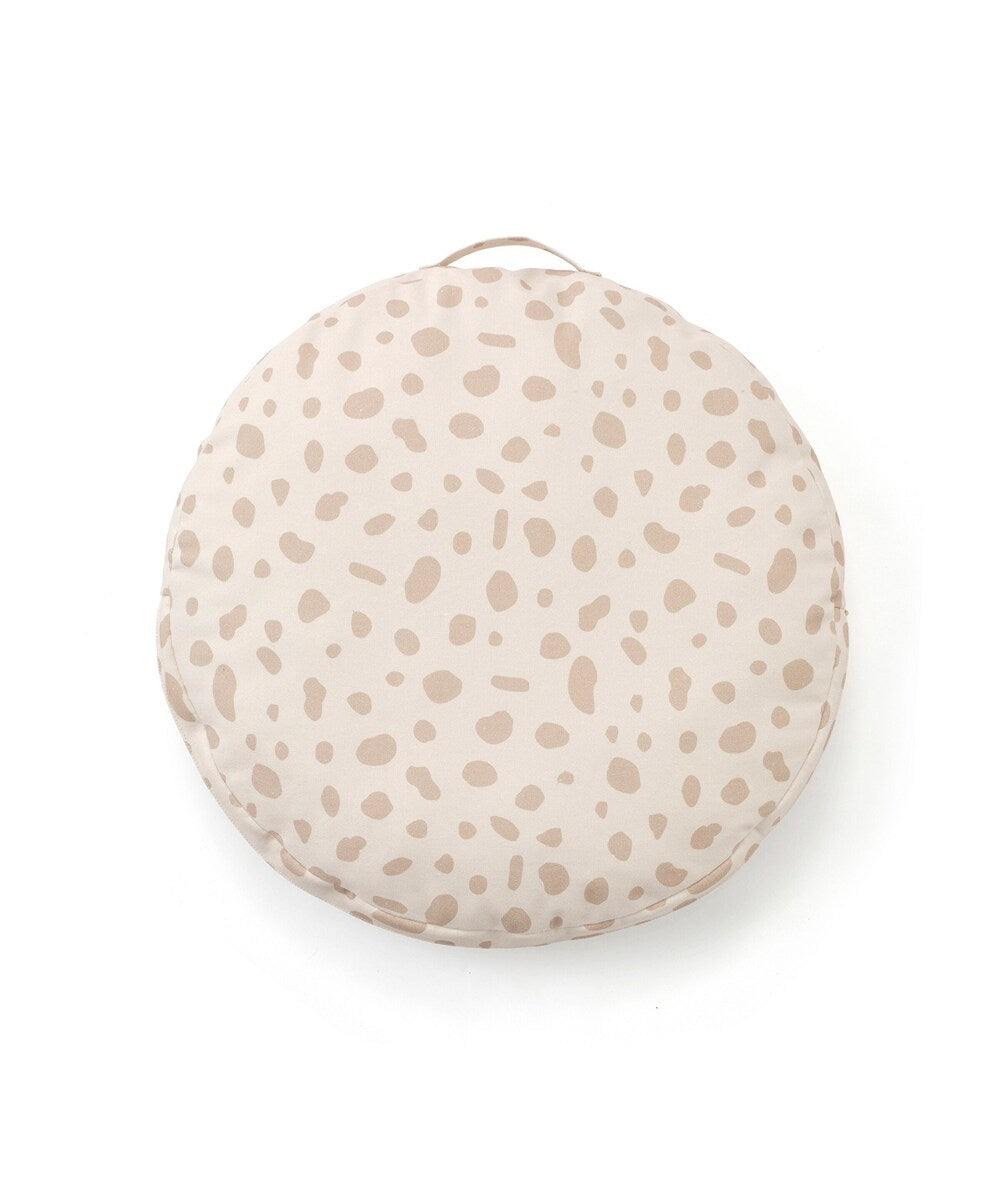 Sittepute pouf med flekkmønster 60 cm bomull bakside